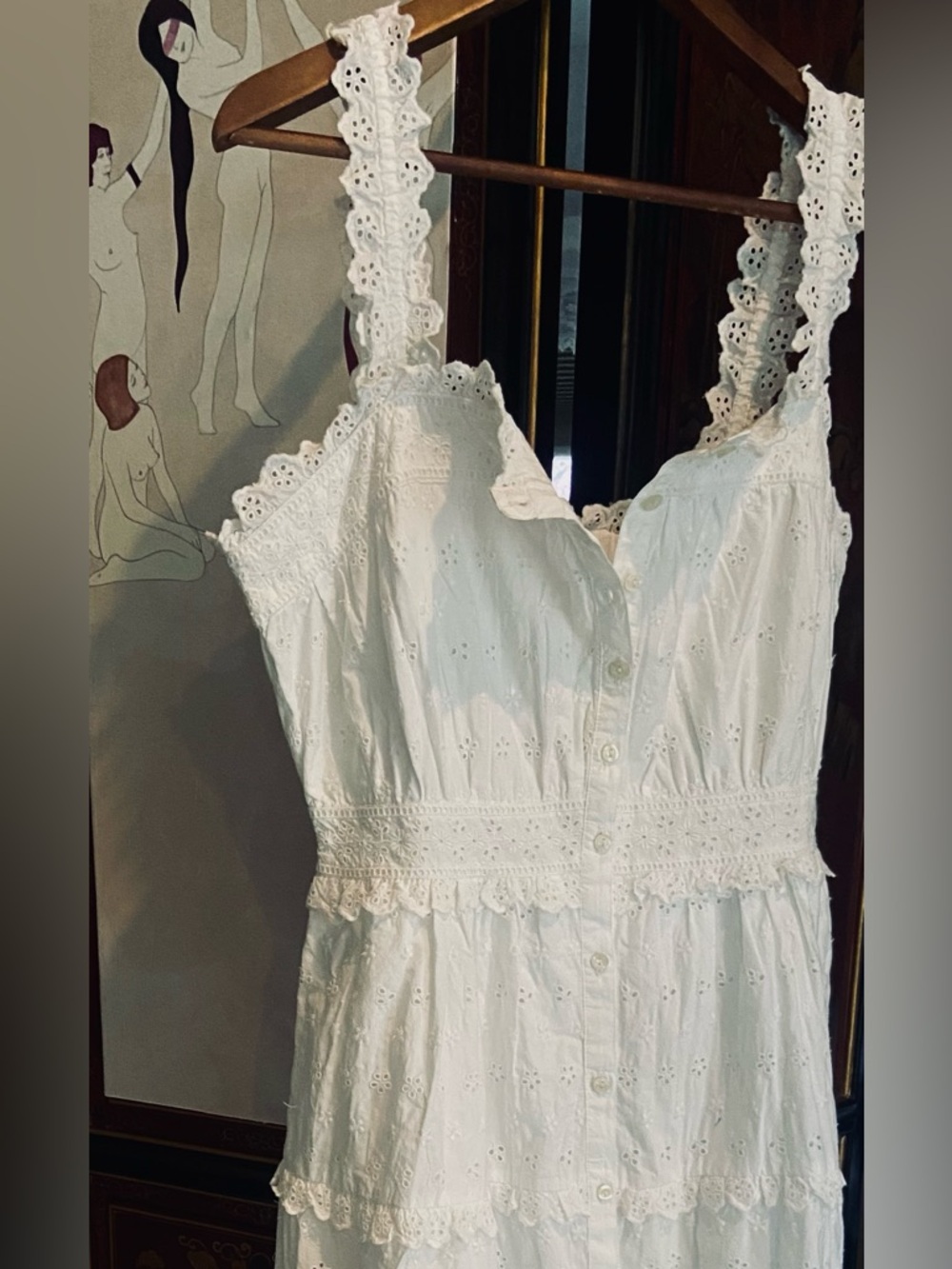 Gap x DOEN Eyelet Midi dress